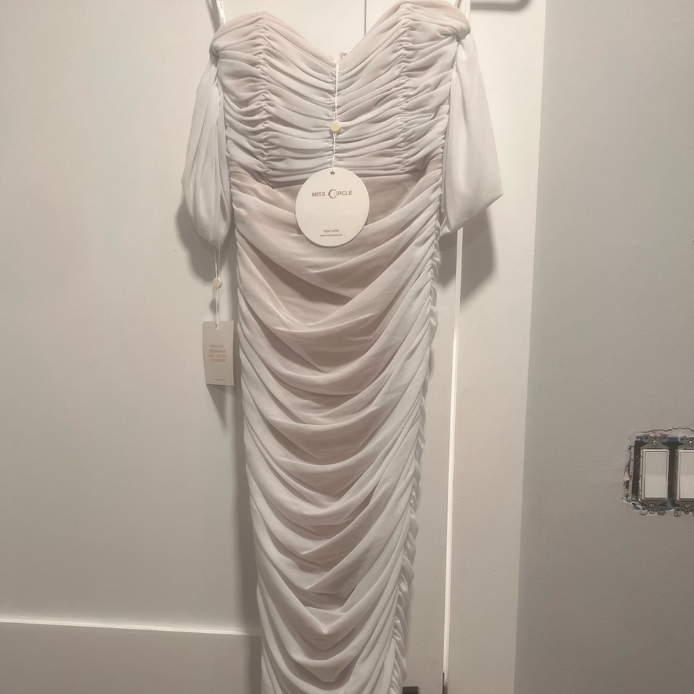 Long white dress